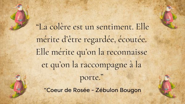 La colère chez « Zébulon Bougon ».