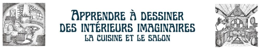 Bandeau interieurs cuisine salon imaginaires titre