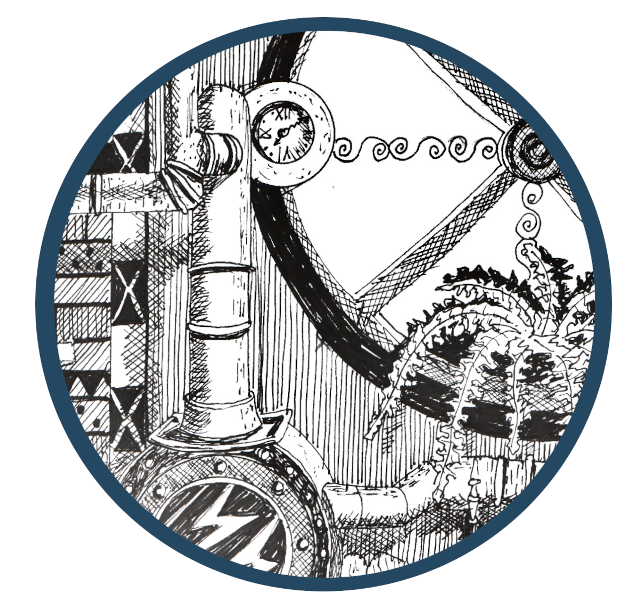 Dessins modules salon steampunk apprendre livre helenevalentin