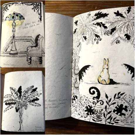 Foret lapin livre helenevalentin laurence maurin