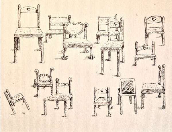 Perspective dessin chaises livre interieurs imaginaires helenevalentin apprendre modules