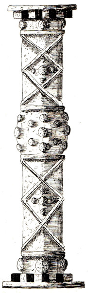 Colonne dessin encre helenevalentin