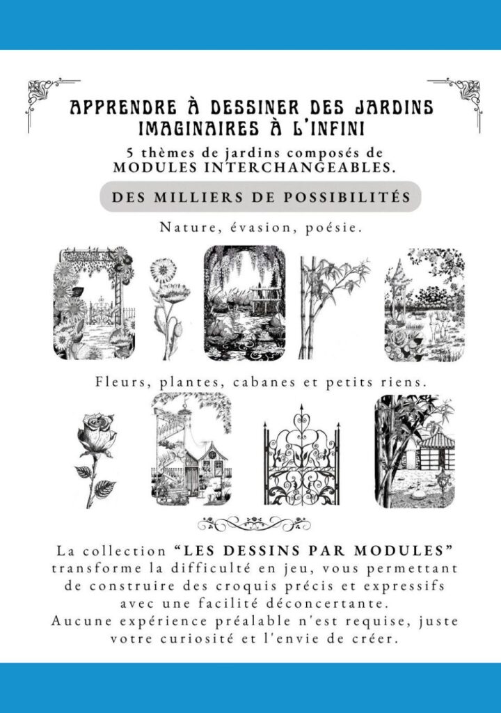 Images jardins imaginaires livres apprendre dessin helenevalentin modules