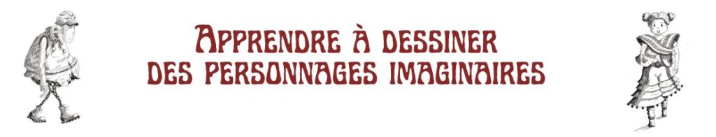 Bandeau personnages imaginaires titre