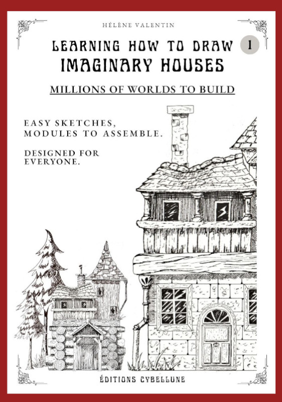 Cover book learning houses imaginary helenevalentin